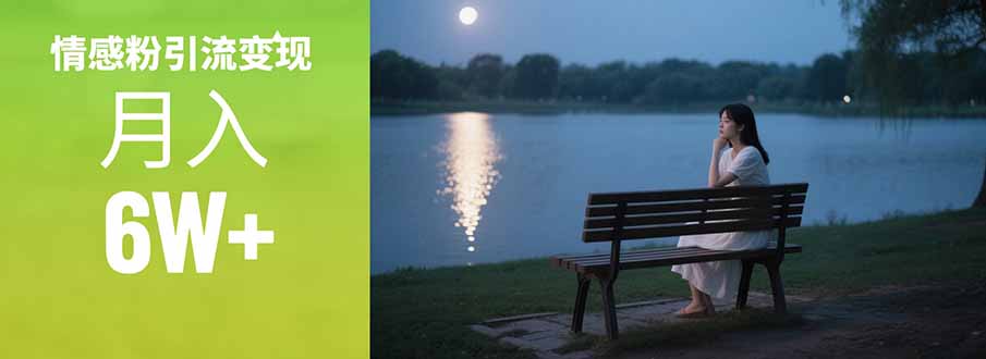 情感粉引流变现实操课:单月变现6w+,情感粉引流变现实操课-木木云网创