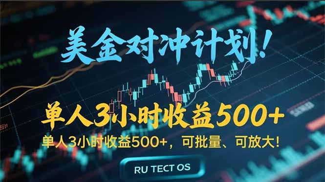 长久稳定的撸美金项目,平均3小时收入 500+,可公司实地考察实地操作!-木木云网创